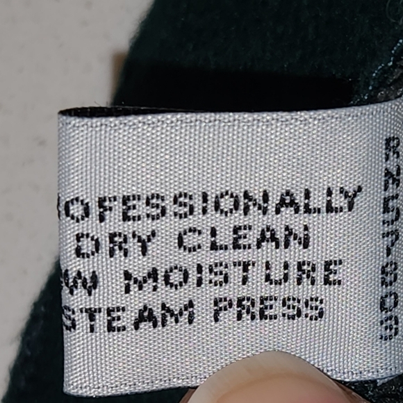 NORTON MCNAUGHTON Vintage Green 100% Wool Skirt - Picture 4 of 9